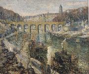 Ernest Lawson The Bridge oil